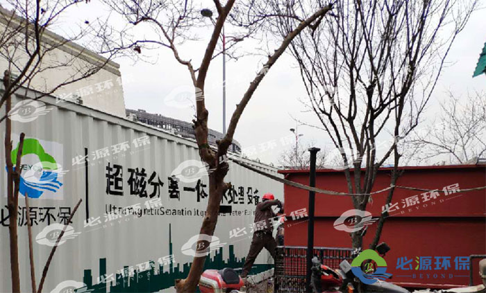 污水處理設(shè)備現(xiàn)場(chǎng)安裝場(chǎng)景